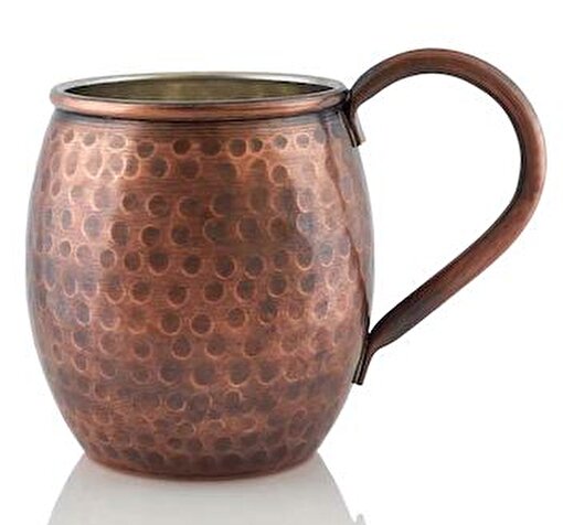 Cobper Premium Collection Malof Bakır Bardak 500ml Oksit Dövme. ürün görseli