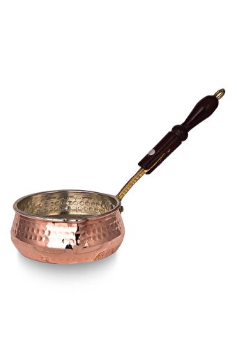 Cobper Premium Collection Mangali Bakır Sosluk 9,5cm Ahşap Kulp. ürün görseli