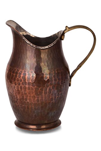Cobper Premium Collection İçim Bakır Sürahi Oksit El Dövmesi. ürün görseli