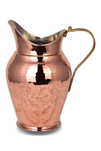 Cobper Premium Collection Hane Bakır Büyük Sürahi El Dövmesi. ürün görseli