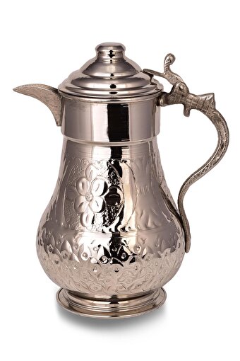 Cobper Premium Collection Martı El İşlemeli Bakır Sürahi Nikel. ürün görseli