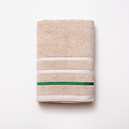 Benetton Home Yüz Havlusu, 30x50 cm, %100 Pamuk, Bej Renkte, Neutral Seri. ürün görseli