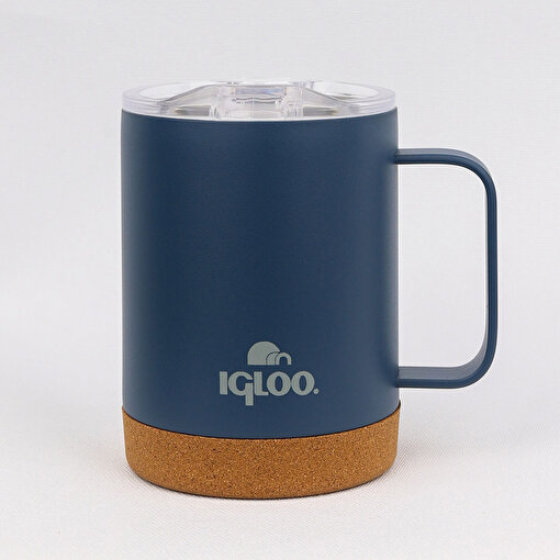 Igloo Cork Mug 350ml-MAVİ. ürün görseli