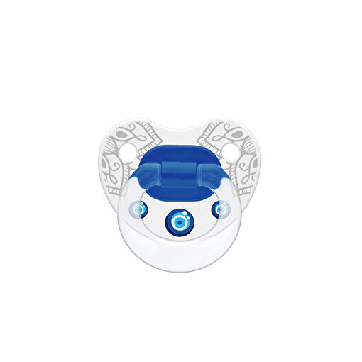 Picture of WeeBaby Evil Eye Patterned Body Orthodontic Soother No:2