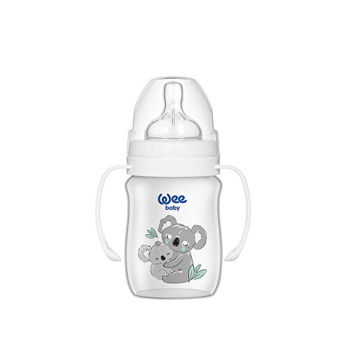 Picture of WeeBaby  Wee Baby Safari PP Feeding Bottle With Grip (150 ml)