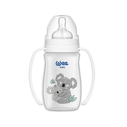Picture of WeeBaby  Wee Baby Safari PP Feeding Bottle With Grip (250 ml)