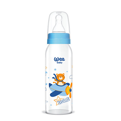 Picture of WeeBaby Glass Feeding Bottle No:2 (250 ml)