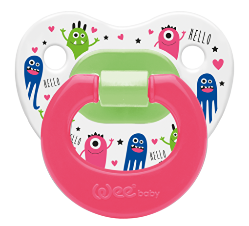 Picture of WeeBaby Patterned Body Orthodontic Soother No:2