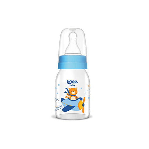 Picture of WeeBaby Glass Feeding Bottle No:1  (125 ml)