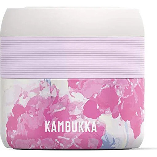 ​Kambukka Bora Yemek Termosu 400ml, Pink Blossom. ürün görseli