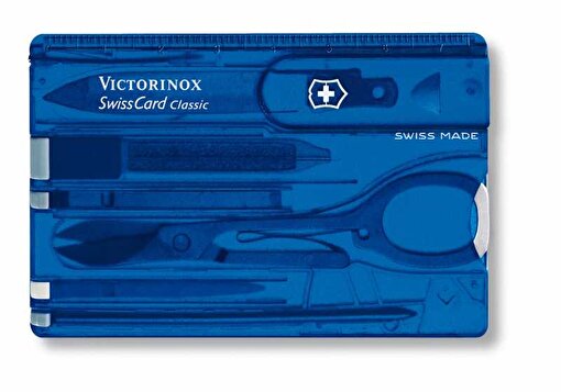 Victorinox 0.7122.T2 SwissCard Classic Sapphire. ürün görseli