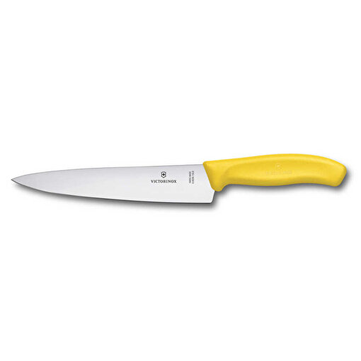 ​​​​​​​​​​​​​​​​​​​​​​​​​​​​​​​​​​​​​Victorinox 6.8006.19L8B 19cm Sarı Doğrama Bıçağı, Blisterli Paket. ürün görseli