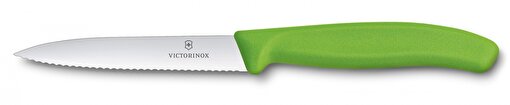 Victorinox 6.7736.L4 SwissClassic 10cm Tırtıklı Soyma Bıçağı. ürün görseli