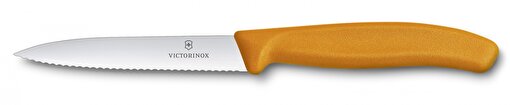 Victorinox 6.7736.L9 SwissClassic 10cm Tırtıklı Soyma Bıçağı. ürün görseli