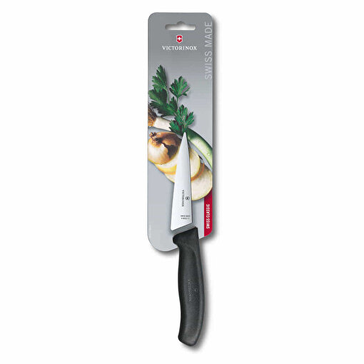 ​​​​​​​​​​​​​​​​​​​​​​​​​​​​​​​Victorinox 6.8003.12B 12cm Siyah Doğrama Bıçağı, Blisterli Paket. ürün görseli