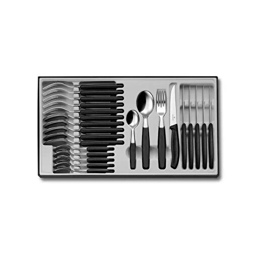 Victorinox 6.7233.24 Siyah Masa Seti, 24 Parça. ürün görseli