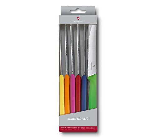 ​Victorinox 6.7839.6G SwissClassic 6lı Domates Bıçağı Seti. ürün görseli