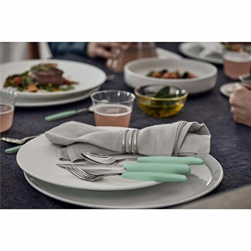 ​Victorinox 6.9096.12W41.24 Swiss Modern Yeşil Masa Seti, 24 Parça. ürün görseli