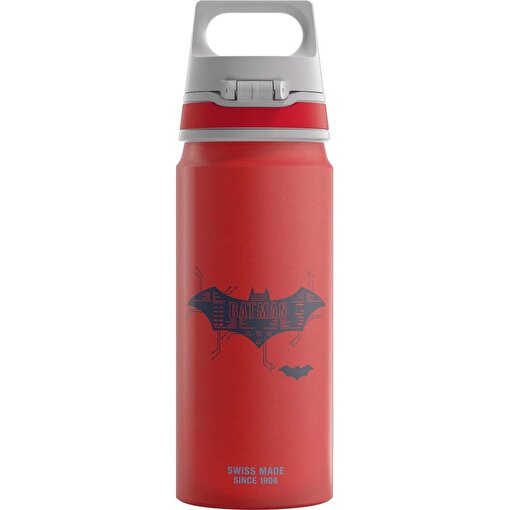 Sigg 6035.30 WMB One Batman Standing 0,6L Matara, Kırmızı. ürün görseli