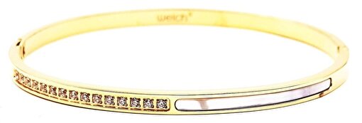 Picture of Welch Women's Welch Gold Tennis Women's Stainless Steel Bracelet