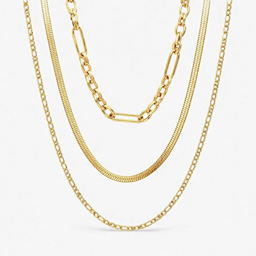 Welch Steel Welch Gold Çelik Choker Kolye. ürün görseli