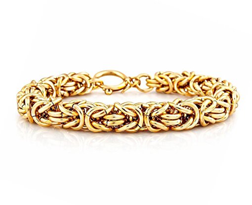 Picture of Welch Women's Welch Thick Chain Gold Women's Stainless Steel Bracelet 18.5 cm