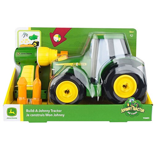 Adore 46655 Tomy John Deere - Yap-Oyna Traktör Johnny +18 ay. ürün görseli