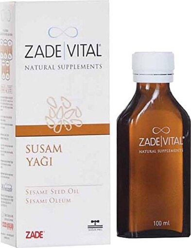 Picture of Zade Vital Cold-Pressed Sesame Oil 100 mL