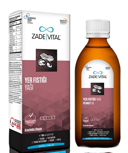 Picture of Zade Vital Cold-Pressed Peanut Oil 150 mL