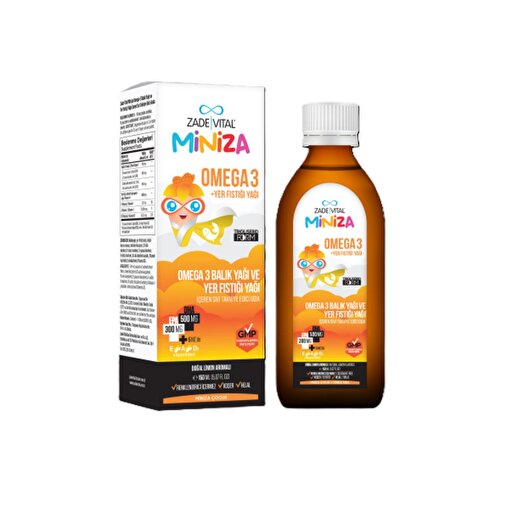 Picture of Zade Vital Miniza Omega 3 + Peanut Oil 150 mL