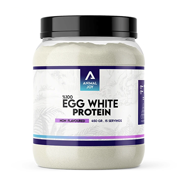 Picture of Animal Joy Egg White Protein Unflavoured 450 Gr / 15 Serving