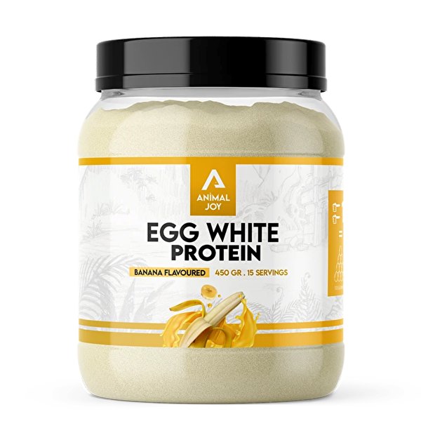 Picture of Animal Joy Egg White Protein Banana Flavoured 450 Gr / 15 Serving