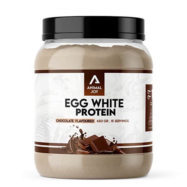 Picture of Animal Joy Egg White Protein Chocolate Flavoured 450 Gr / 15 Serving