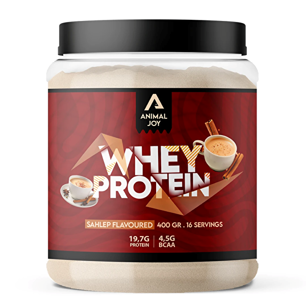 Picture of Animal Joy Whey Protein Sahlep Flavoured 400 Gr / 16 Serving 