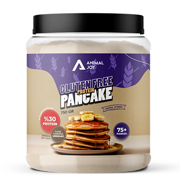 Picture of Animal Joy Protein Pancake Gluten-Free Vanilla Flavoured 750 Gr / 15 Serving