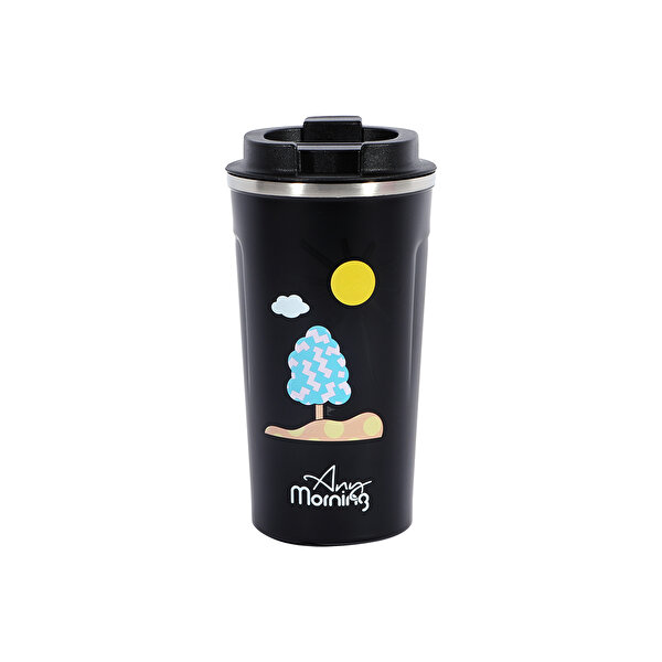 Picture of Any Morning Stainless Steel Travel Coffee Mug 17 oz (510 ml)