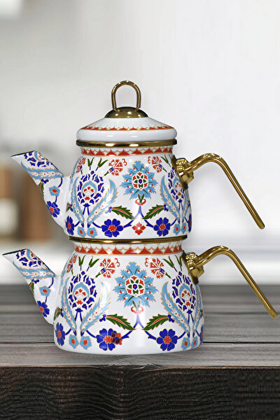 Picture of PR Home Humaşah Mini Model Enamel Teapot