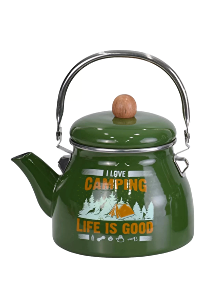 Picture of PR Home Camping Enamel Kettle Large 2.1 LT