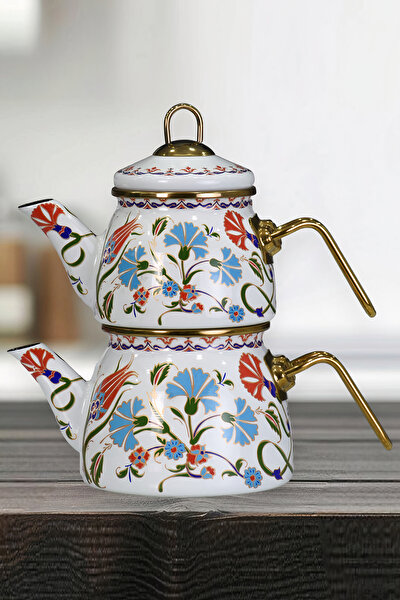 Picture of PR Home Defne Mini Model Enamel Teapot