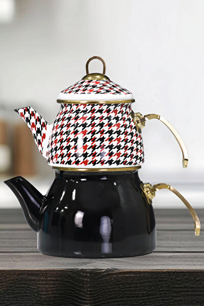 Picture of PR Home Forte Black Gold Model Enamel Teapot