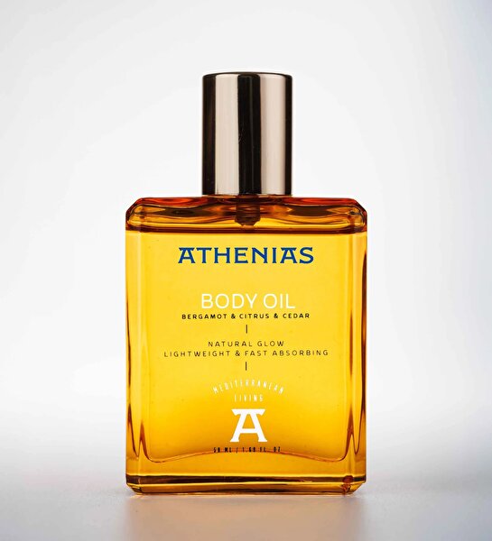 Picture of Athenias Body oil Yüz ve Vücut Yağı | 21 Çeşit Organik Yağ Ve Ekstrakt + Nemlendirici + Doğal Parlaklık 50 ML