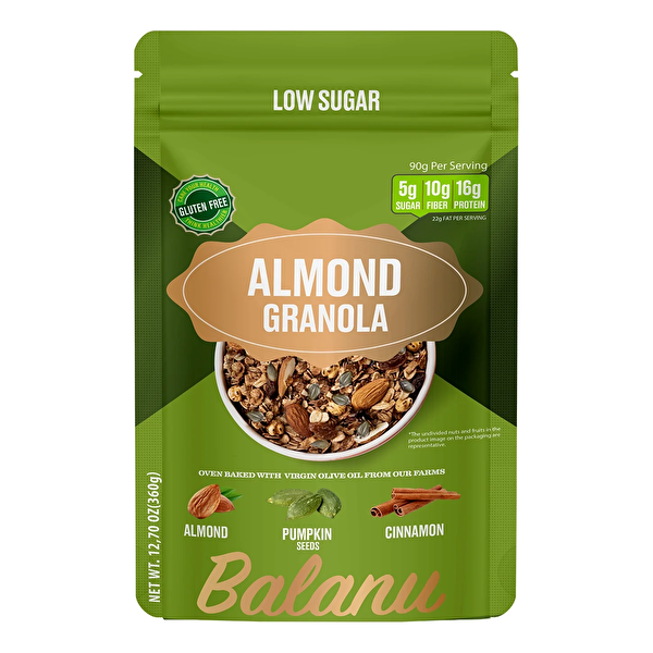 Picture of Balanu Almond Low Sugar Granola