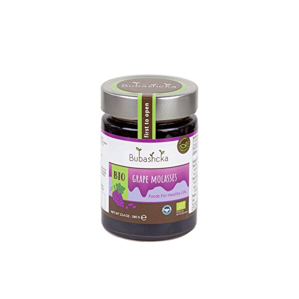 Picture of Bubashcka Bıo Grape Mollasses, 380G. Glass Jar