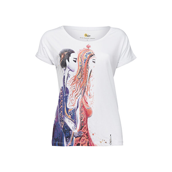 Biggdesign Aşk Kadın T-Shirt. ürün görseli