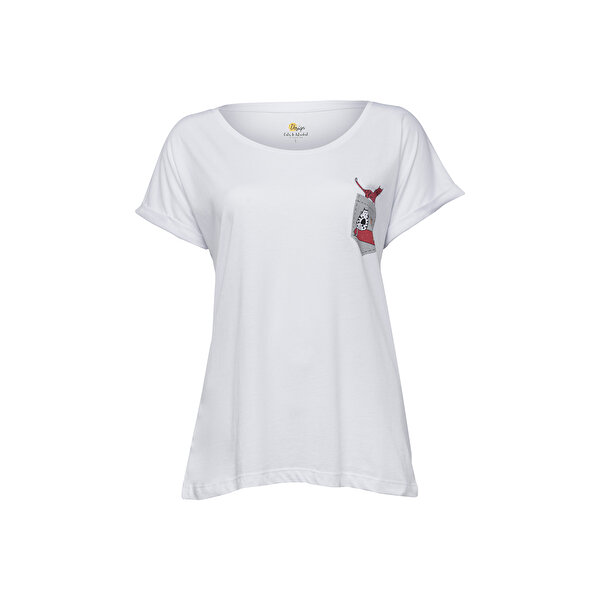 BiggDesign Cats Cepte Kedi T-Shirt. ürün görseli