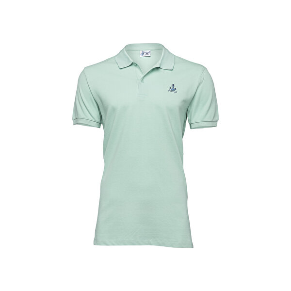 Anemoss Yelken Yeşil Erkek Polo Yaka T-Shirt. ürün görseli