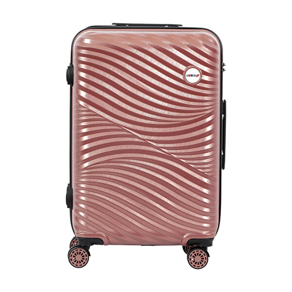 Picture of Biggdesign Moods Up Carry On Luggage Rosegold 20-Inch