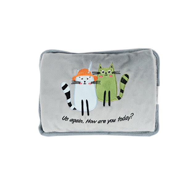 Picture of Biggdesign Cats Greeting Cat Electric Hot Water Bottle