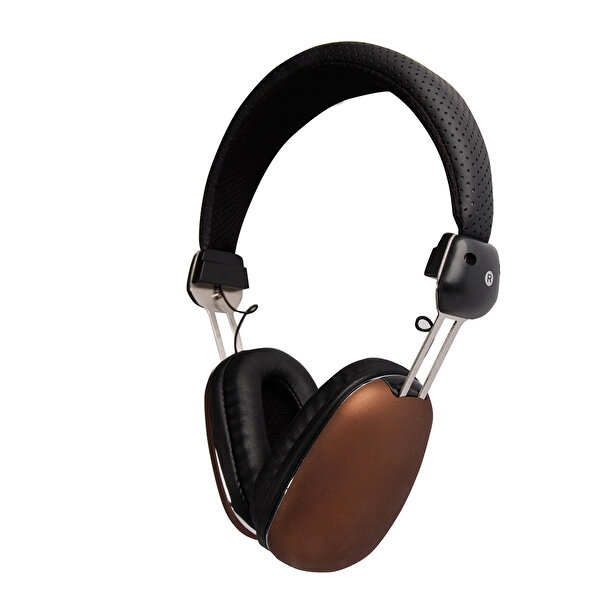 Nektar Kahverengi Mikrofonlu Kulaklık. ürün görseli