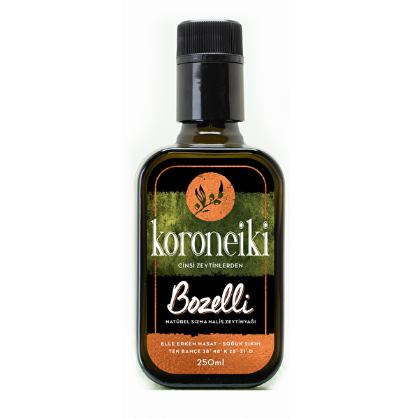 Picture of Bozelli First Harvest 250ml Glass Bottle Koroneiki Variety
